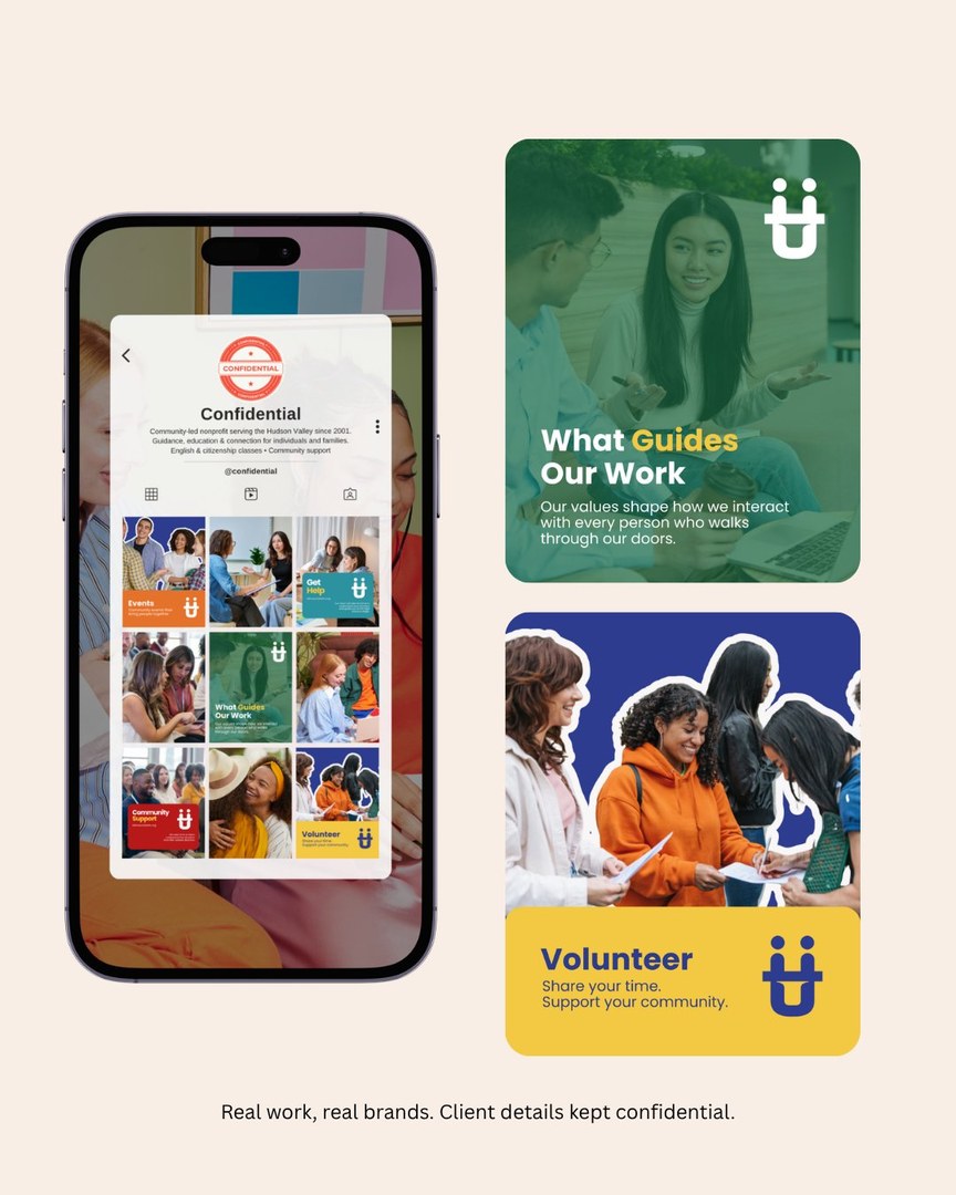 Social media · Nonprofit brand