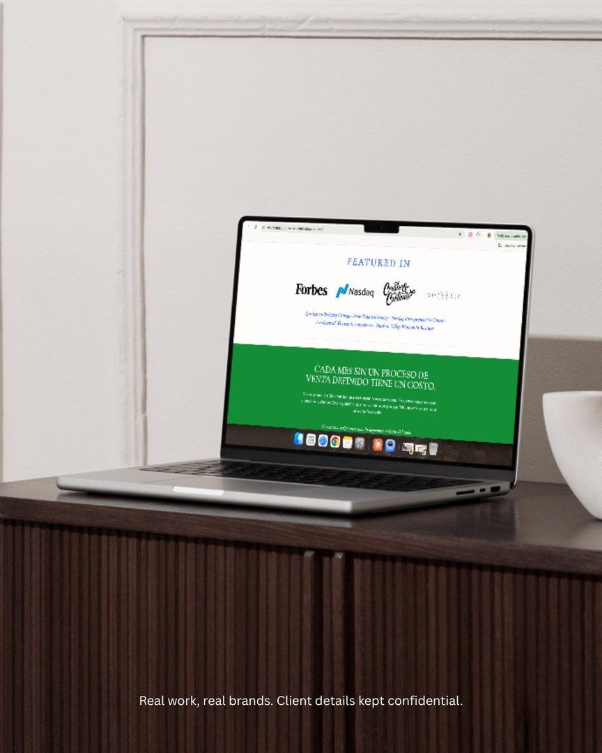 Sales page design · Sales workshop